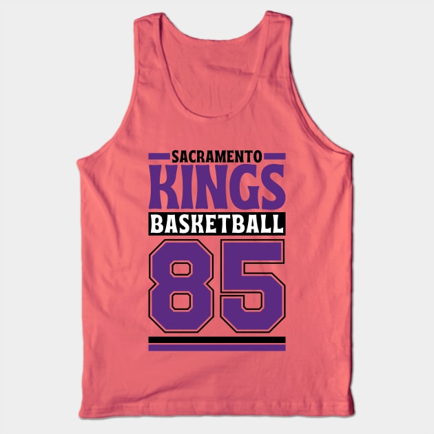 Sacramento Kings 1985 Basketball Limited Edition Tank Top by Astronaut.co